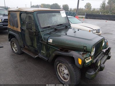 1J4FA29P21P****** 2001 Jeep Wrangler