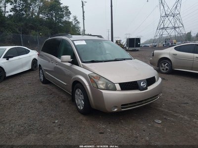 5N1BV28U65N****** 2005 Nissan Quest