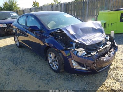 5NPDH4AE8EH****** 2014 Hyundai Elantra