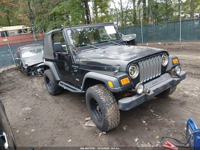 1J4FA49S6YP****** 2000 Jeep Wrangler